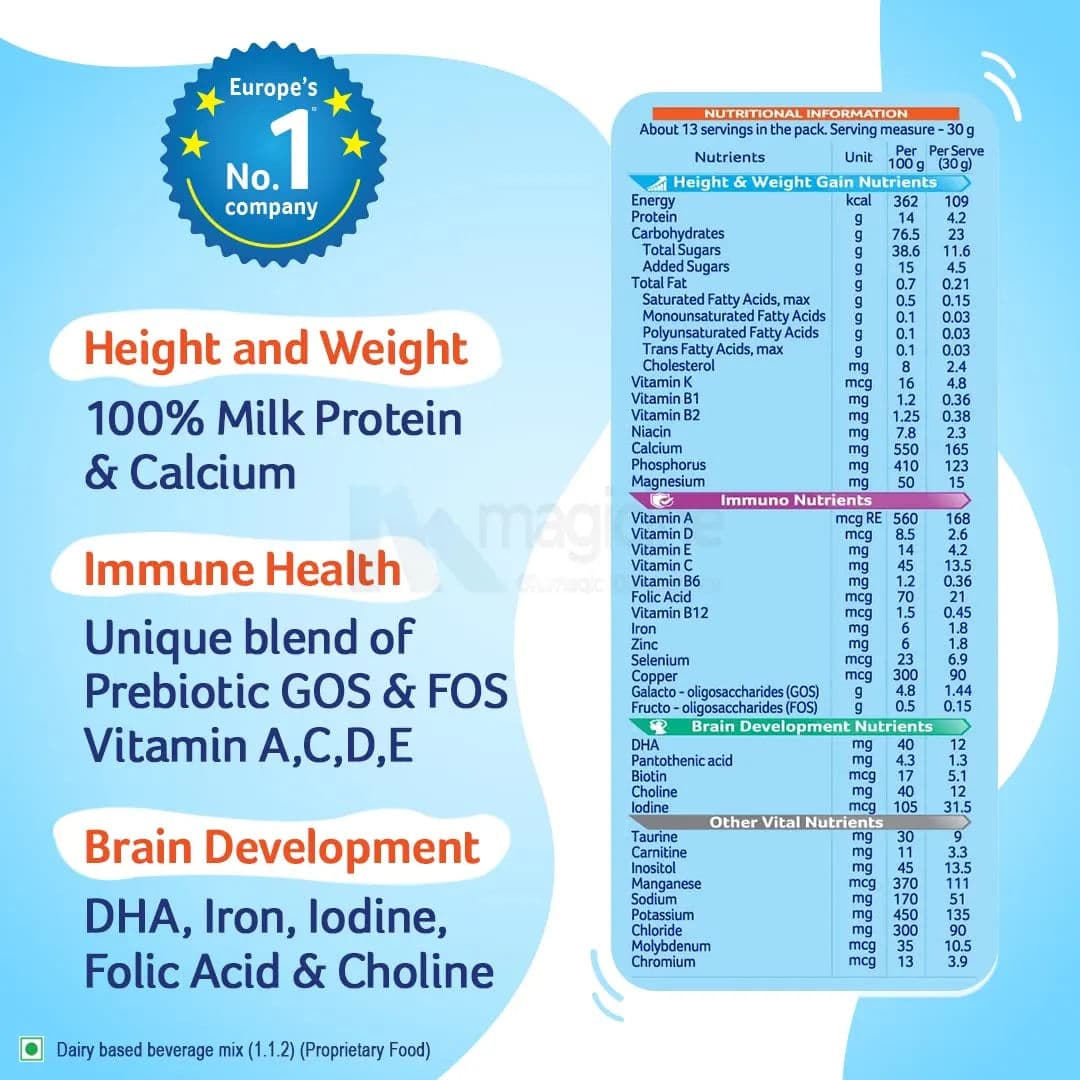 AptaGrow Powder Scientifically Designed for Growing Kids Choco