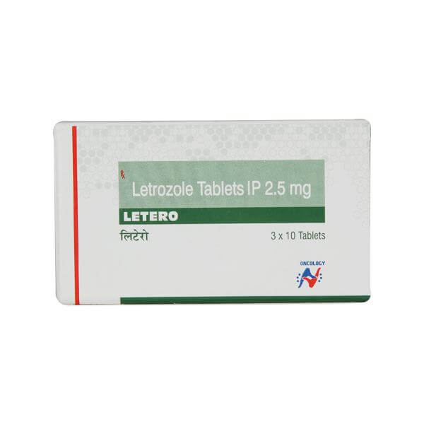 Letero | UP To 22% Off | Letrozole 2.5mg Tablet Online