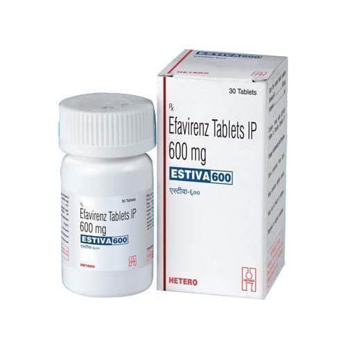 Efavirenz 600mg Tablet (Estiva)