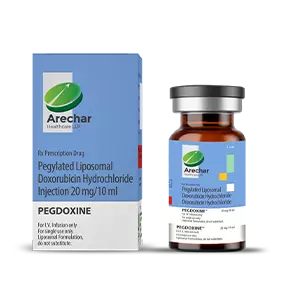 Doxorubicin Pegylated Liposomal 20 mg Injection (Pegdoxine)
