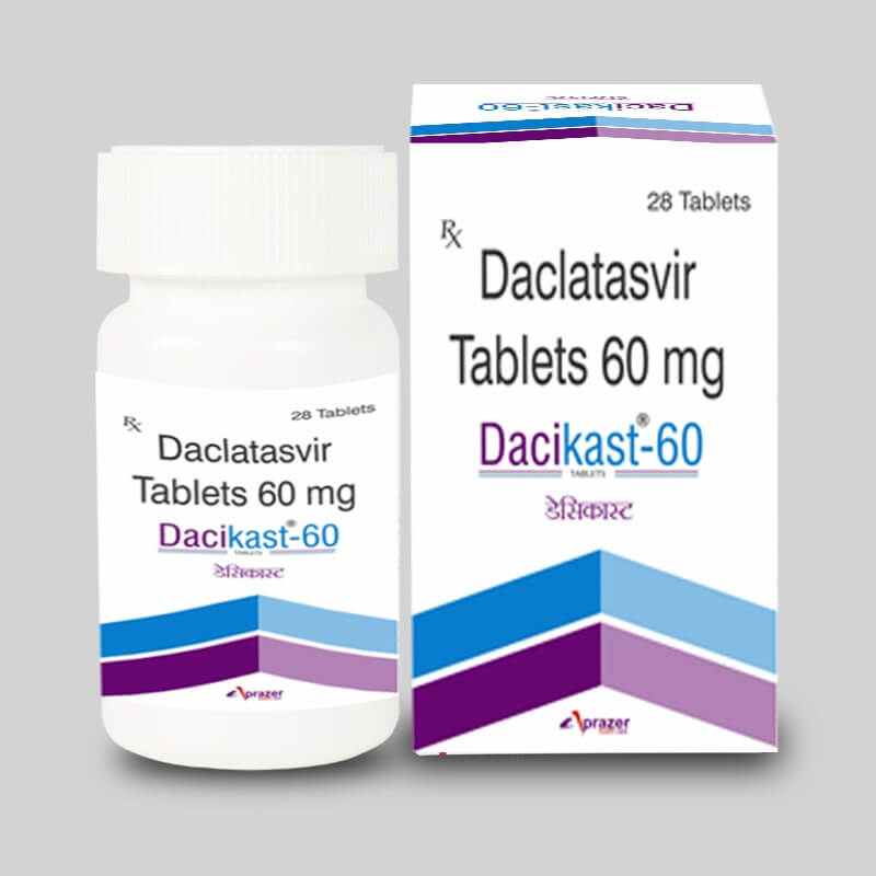 Daclatasvir 60mg Tablet (Dacikast)