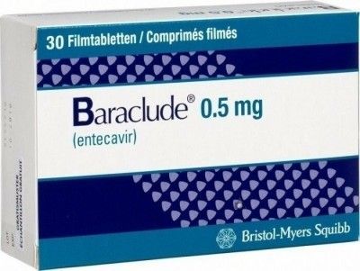 Entecavir 0.5mg Tablet (Baraclude)