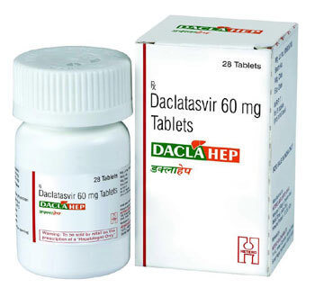 Daclatasvir 60mg Tablet (Daclahep)