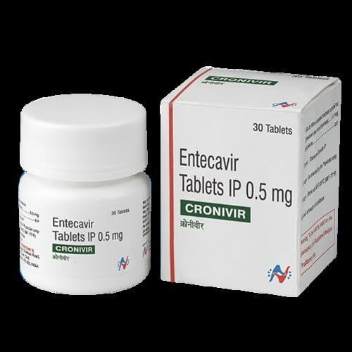 Entecavir 0.5mg Tablet (Cronivir)